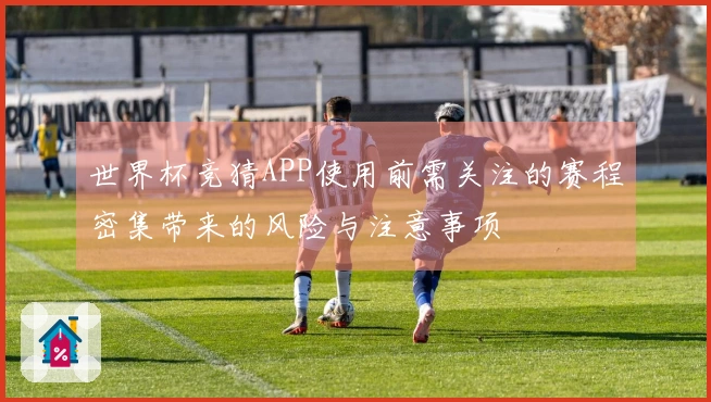 世界杯竞猜APP使用前需关注的赛程密集带来的风险与注意事项